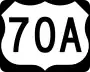 U.S. Route 70A marker