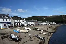 The main street in Ullapool