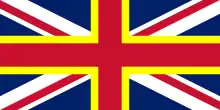 Proposed Union Jack, incorporating the flag of St David