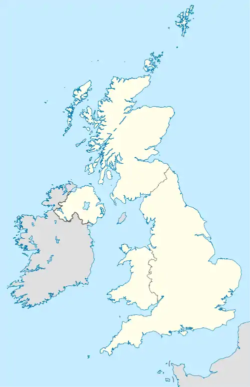 2005–06 Celtic League is located in the United Kingdom