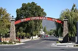 Upper Lake is the gateway toMendocino National Forest.