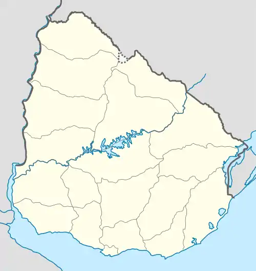 Zapicán is located in Uruguay