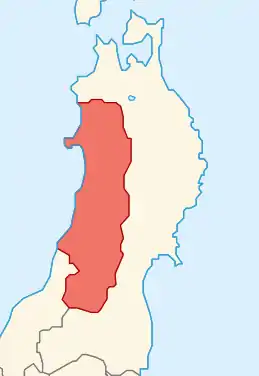 Location in Japan