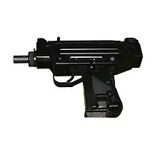 An Uzi pistol