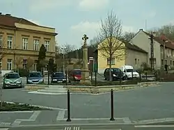 Main square in Všetaty