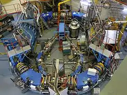 VEPP-2000 is an electron-positron collider at Budker Institute of Nuclear Physics