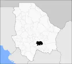 Municipality of Valle de Zaragoza in Chihuahua