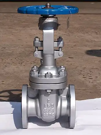 Stainless steel gate valve