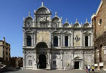 Scuola Grande di San Marco, now a hospital, Pietro Lombardo and Codrussi