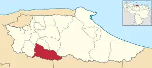 Location in Miranda