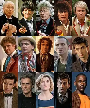 The fifteen faces of the Doctor