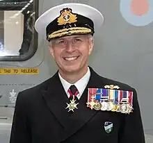 Deputy Supreme Allied Commander Europe Sir Keith Blount (MA, 2004)