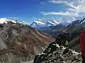 View from High Camp