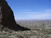 View from Silly Mountain, Arizona.