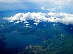 View of Buhi from Mt. Asog