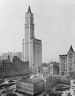 Image 13The Woolworth Building, built in 1913 (from History of New York City (1898–1945))