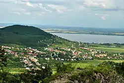 Overview of Vinné from the castle above