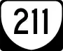 State Route 211 marker