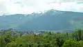 Vitosha seen from National Palace of Culture