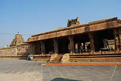 View of the Sri Kodandarama Swamy Temple in Vontimitta