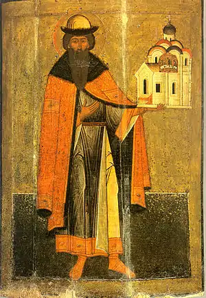 St. Vsevolod (in holy baptism Gabriel), Prince and Wonderworker of Pskov