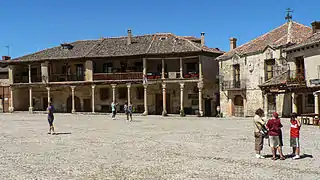 Pedraza main square