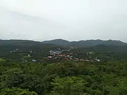 An aerial view of Wadakkanchery