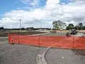 Waingawa Industrial Park under development, to the south of the Waingawa railway station yard.