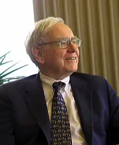 Warren Buffett  2012, 2007, and 2004  (Finalist in 2016, 2013, 2011, 2010, 2009, and 2008)