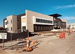 New courthouse under construction as of Dec 2021