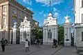 Warsaw University main gate, Poland