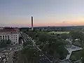 The Monument and the surrounding National Mall