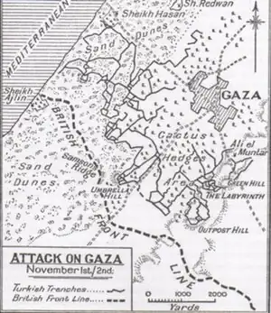 Gaza attacks on 1 and 2 November