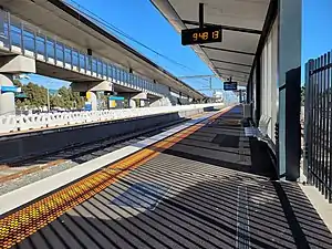 Northern view from west footscray platform 1 facing towards platforms 2 and 3