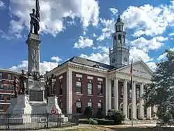 Town Hall in Webster, Massachusetts