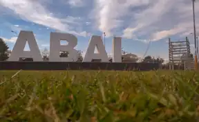 The welcoming sign of Abaí