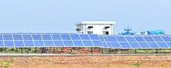 Welspun Solar power plant, Bhagwanpura, Diken