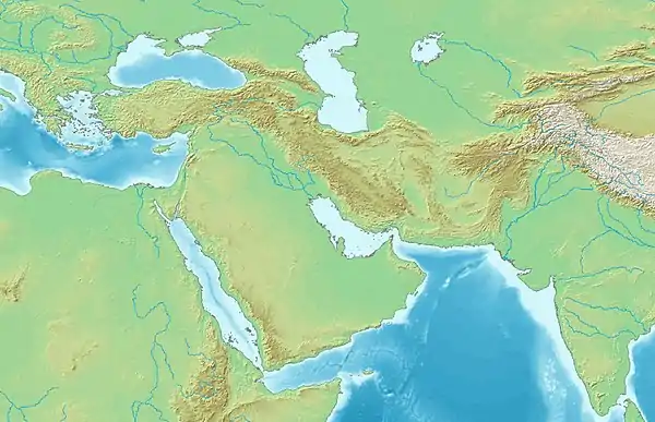 Kadisha Valley is located in West and Central Asia