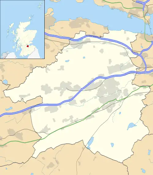 Philpstoun is located in West Lothian