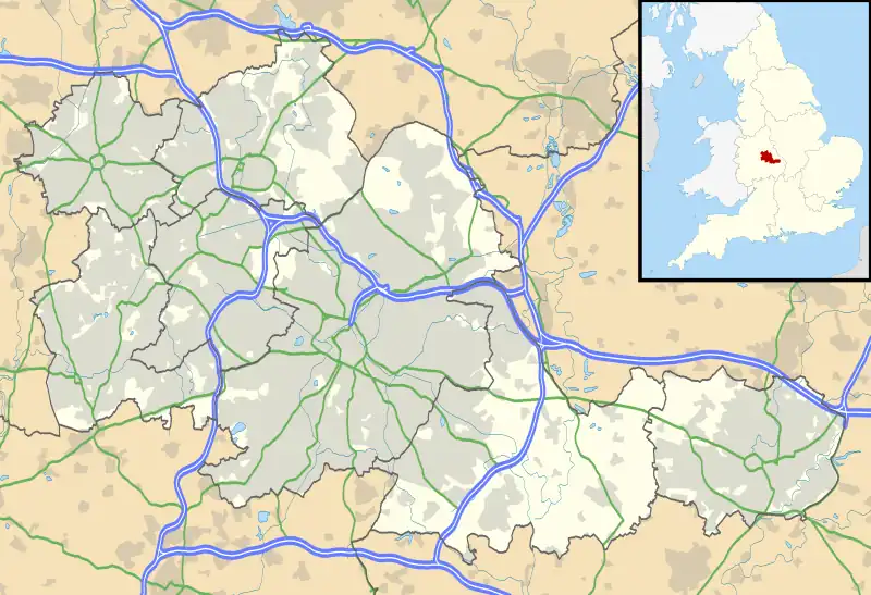 Corbett Hospital is located in West Midlands county