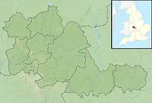 Barr Beacon Reservoir is located in West Midlands county