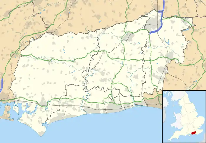 Bognor Regis is located in West Sussex