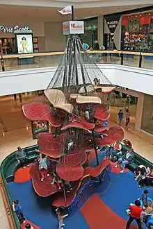 A Luckey Climber in the children's play area.