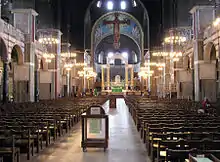 Westminster Cathedral, interior looking east