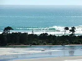 The Bay of Plenty seen from Whakatāne