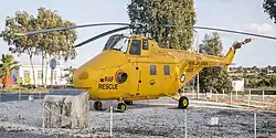 A yellow Whirlwind in Cyprus.