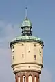 Brass dome of the water tower