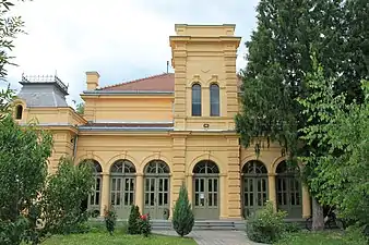 Eđšeg Castle by György Molnár and Karl Lehrer in Novi Sad, 1890