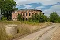 Abandonrd buildings of a palace