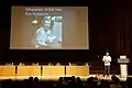 Jimmy Wales announces Kostenko as Wikipedian of the Year at Wikimania